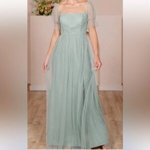 Revelry Sage Maeve Dress